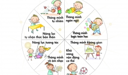  Phát hiện sớm và nuôi dưỡng bé theo 8 loại hình trí thông minh đa diện